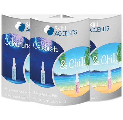 // CELEBRATE & CHILL AMPOULES DUO PACK 2 x 2ML